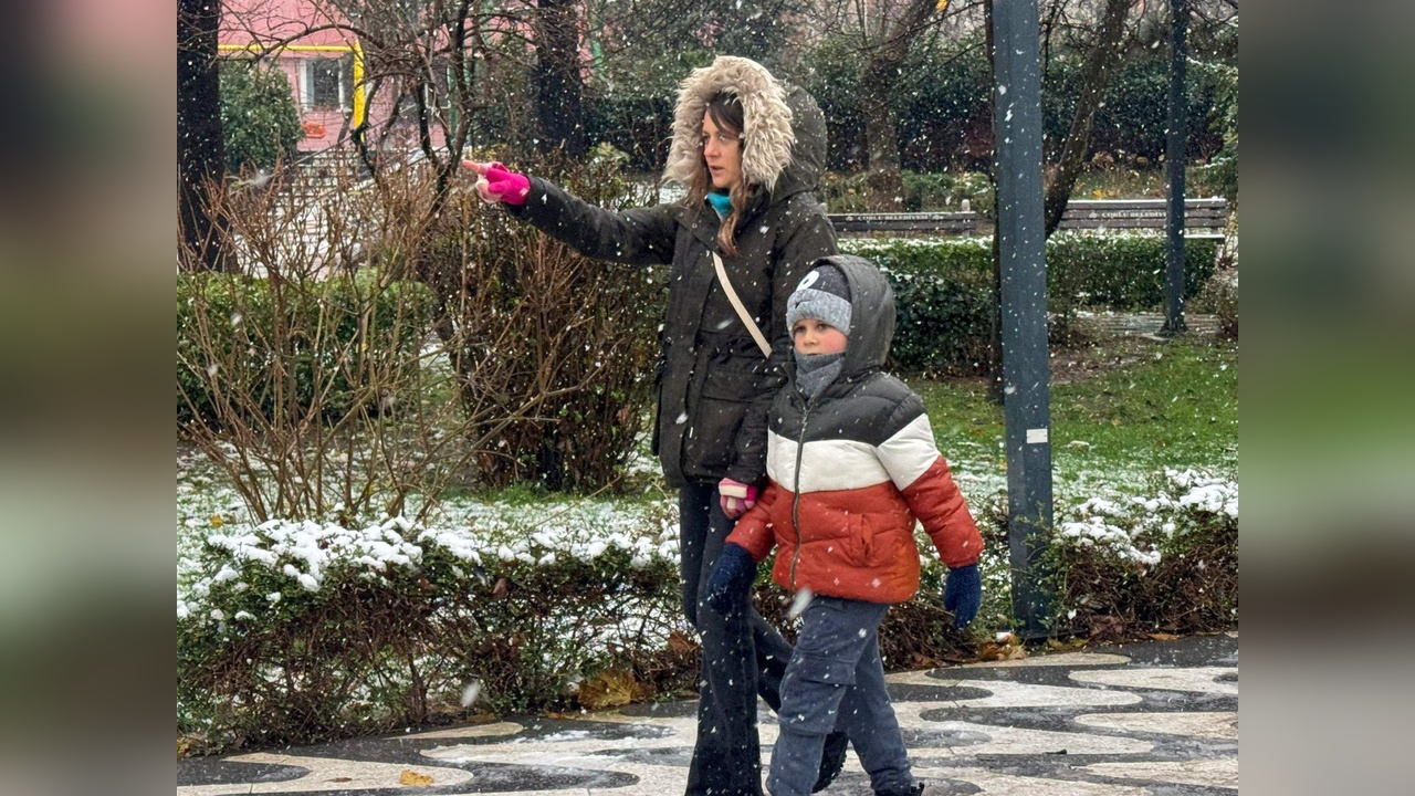 Trakya'nın Yüksek Kesimlerine Kar Yağdı