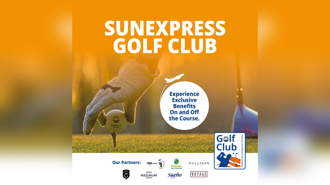 SunExpress, Golf Severler İçin Yeni Üyelik Programını Duyurdu