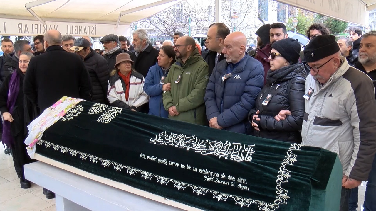Bedia Ener Öztep, İstanbul'da Son Yolculuğuna Uğurlandı