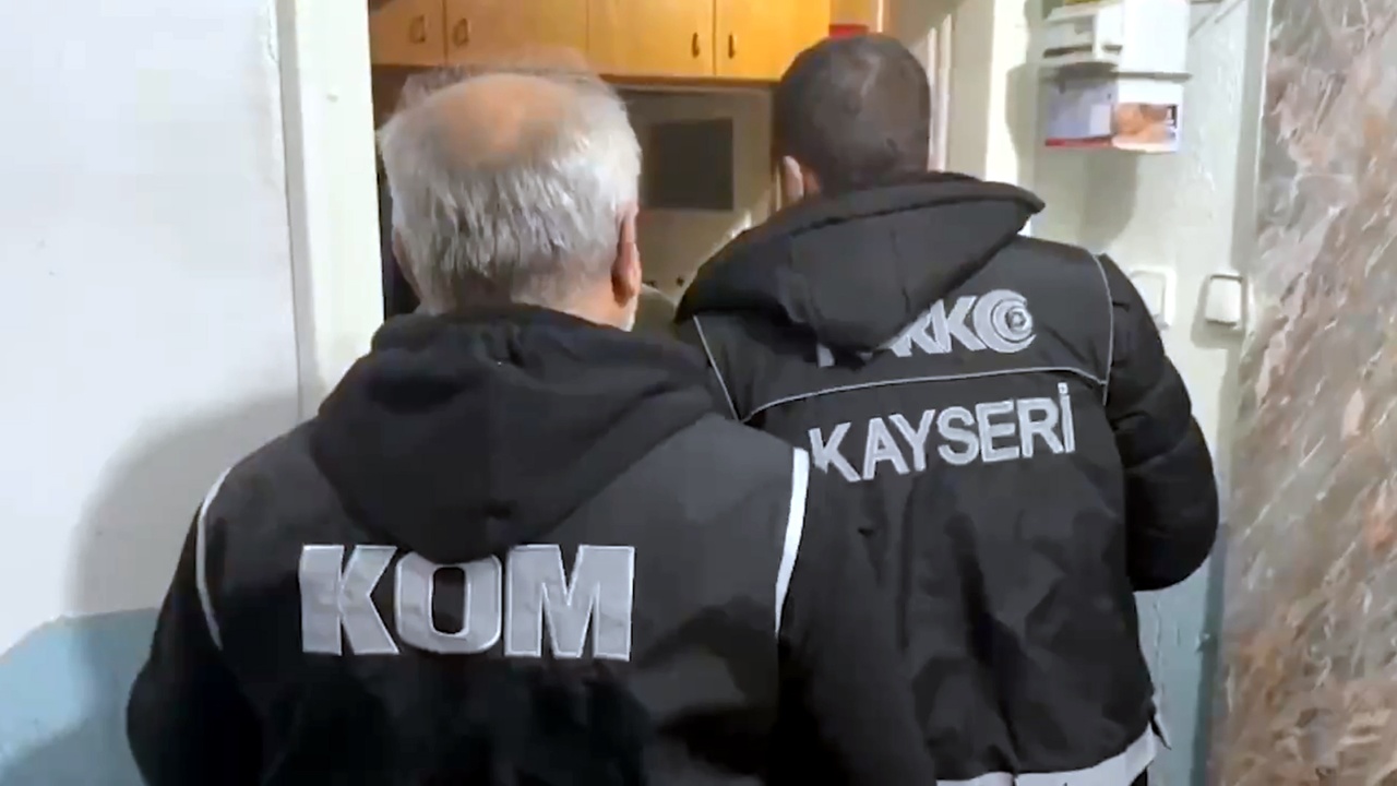 Kayseri'de Suç Örgütüne Yönelik Operasyon Gerçekleştirildi