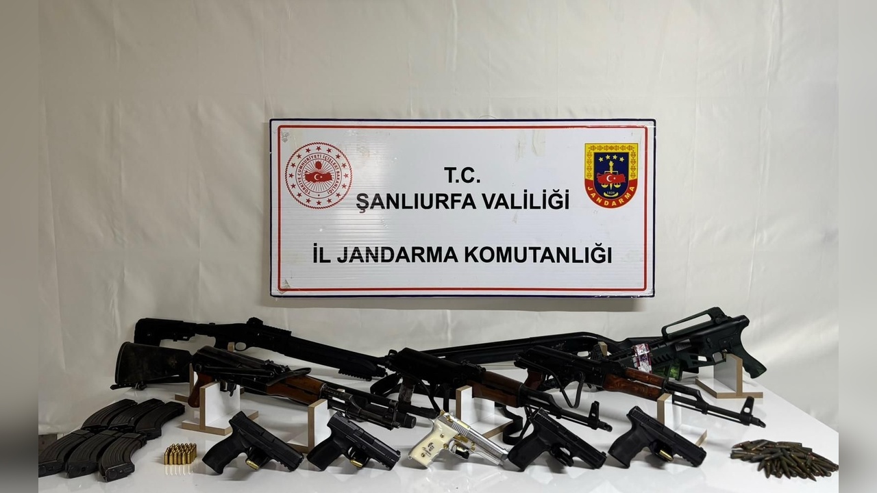 Şanlıurfa'da Silah Kaçakçılığına Yönelik Operasyon Gerçekleştirildi