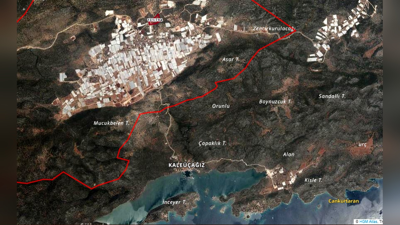 Kekova'daki Arazi Satışı İçin Yürütmeyi Durdurma Kararı Alındı