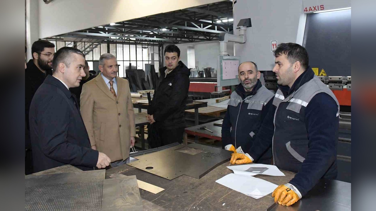 Can Aksoy, Esenyurt'taki Sanayicilerle Bir Araya Geldi