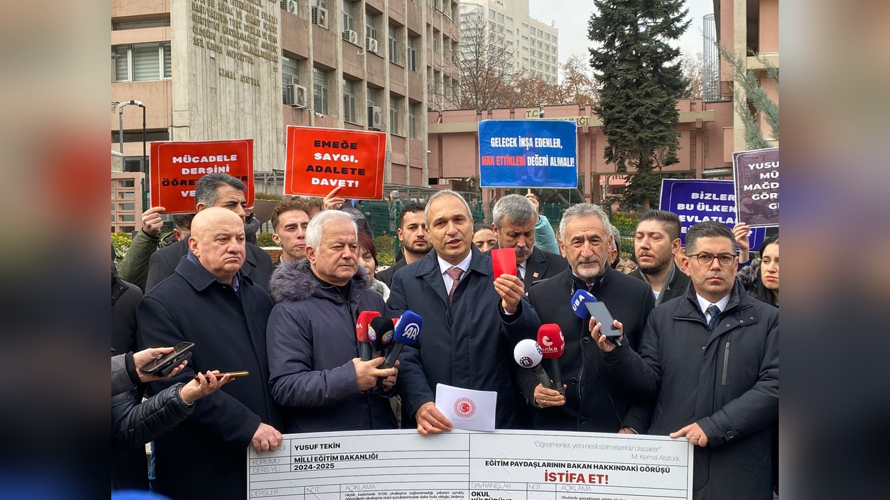 CHP'den Milli Eğitim Bakanı'na Sert Tepki