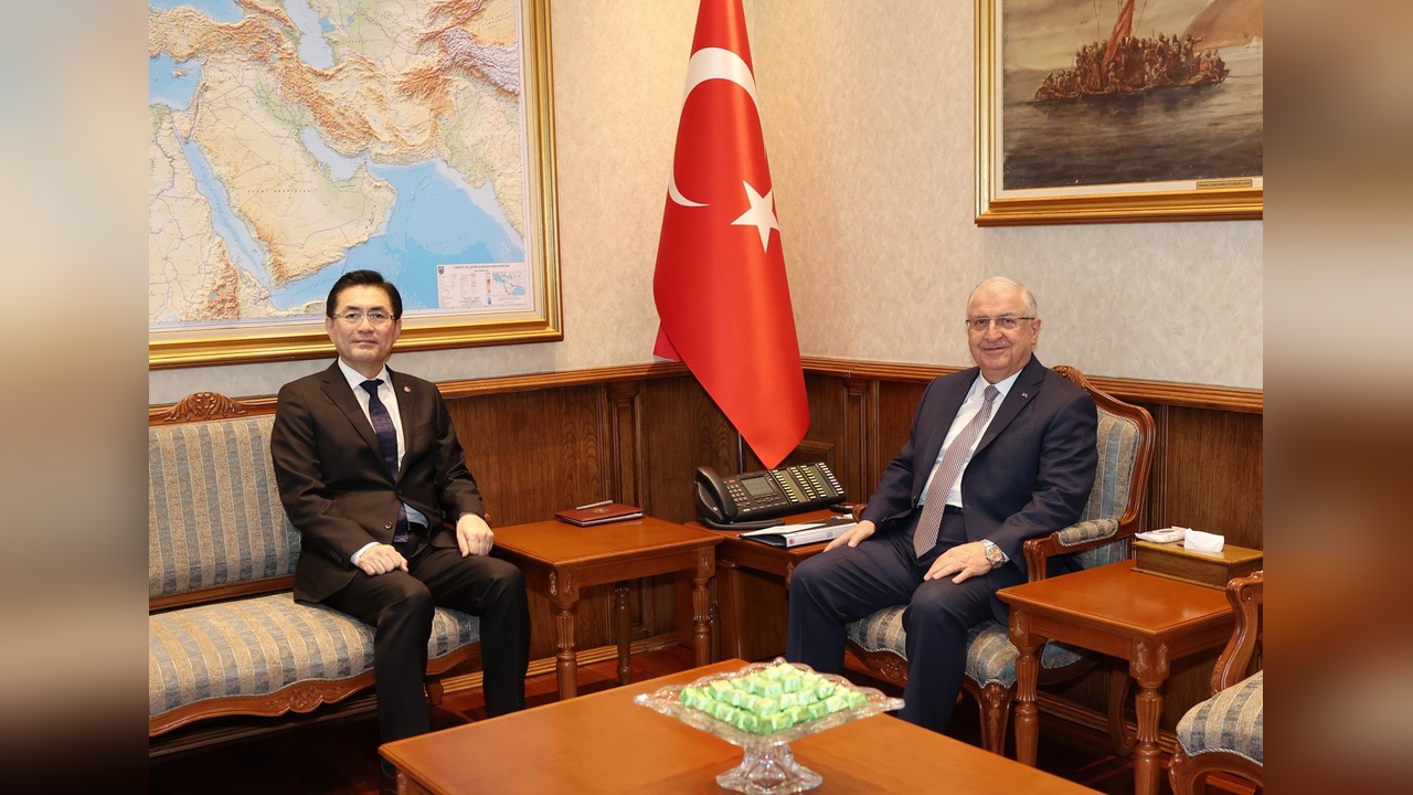 Kore Büyükelçisi Jeong, Bakan Güler ile Görüştü