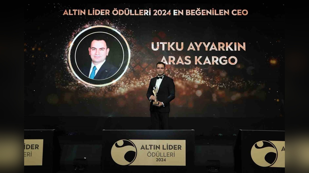 Aras Kargo, Altın Lider Ödülleri'nde Beş Ödül Kazandı