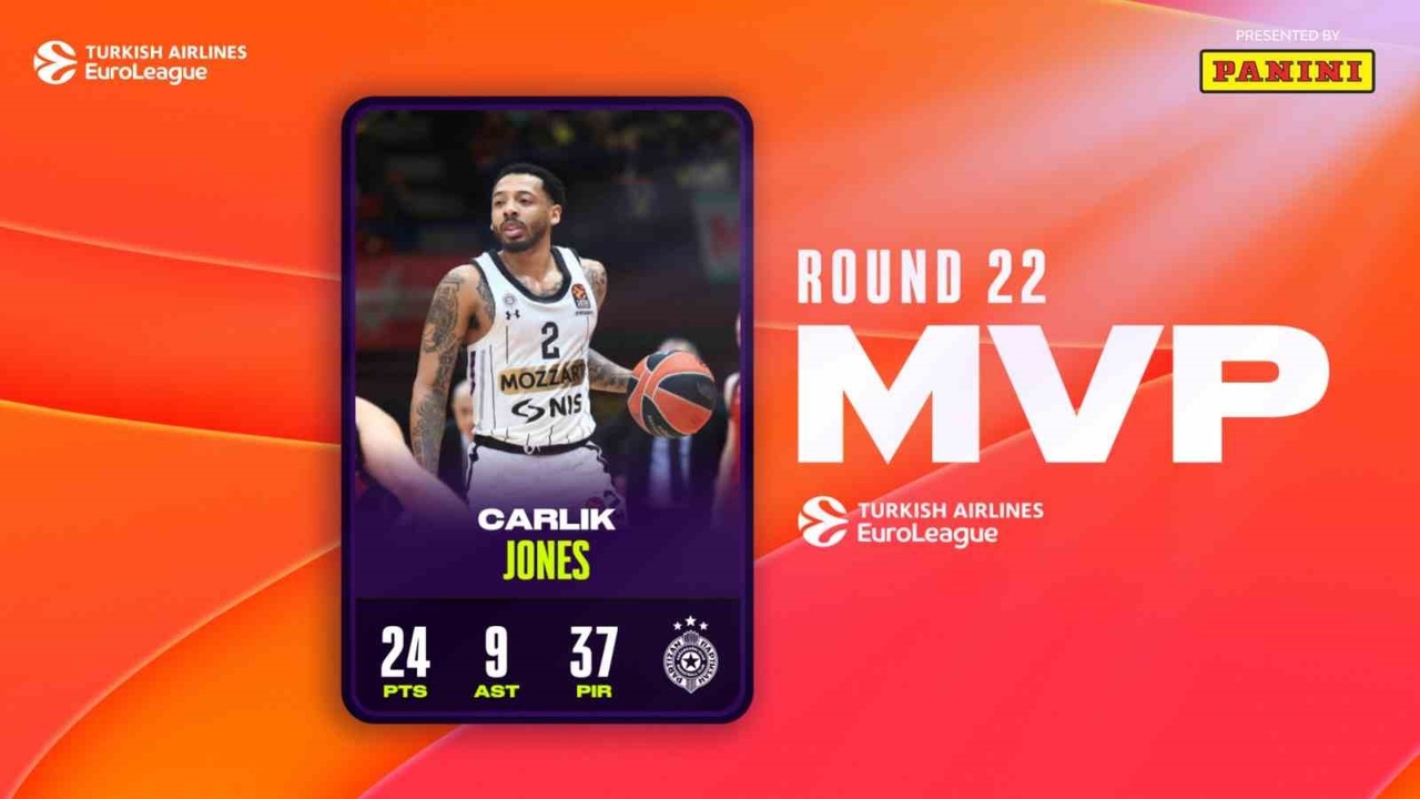 Carlik Jones, THY Euroleague 20. Haftanın En Değerli Oyuncusu Seçildi