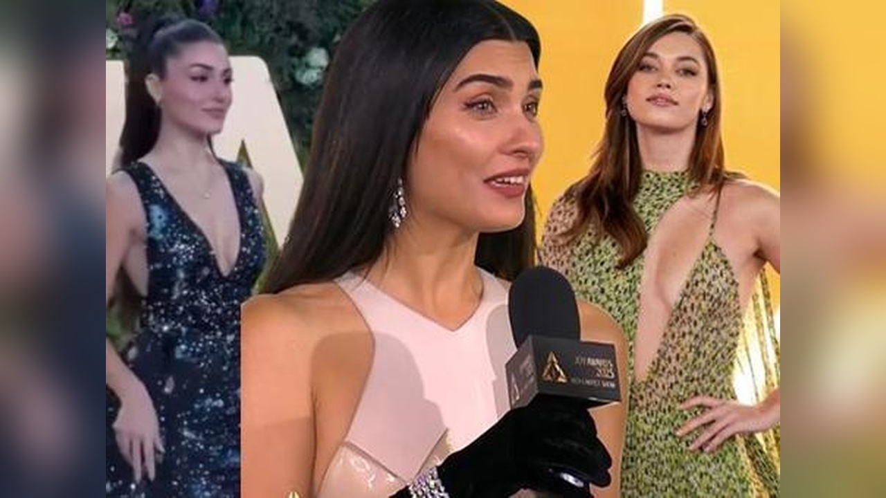Kombinlerin Yarıştığı Ödül Töreninde Hande Erçel ve Afra Saraçoğlu Göz Doldurdu