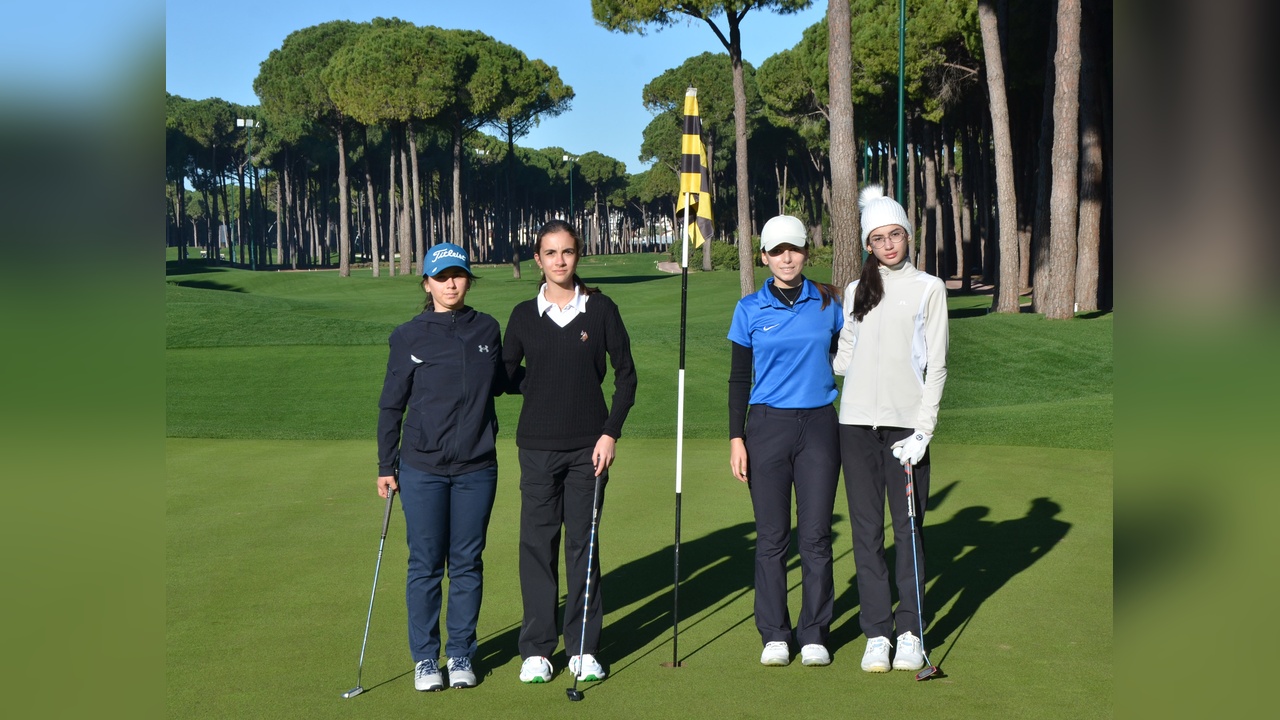 Antalya'da Türkiye Golf Turu Sıralama Müsabakaları Heyecanı