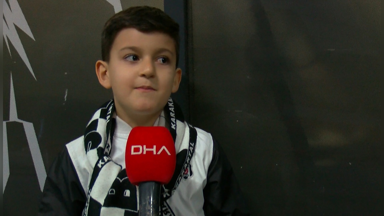 Minik Beşiktaş Taraftarı Ali Çıldan, Locada Coşkuyla Destek Verdi