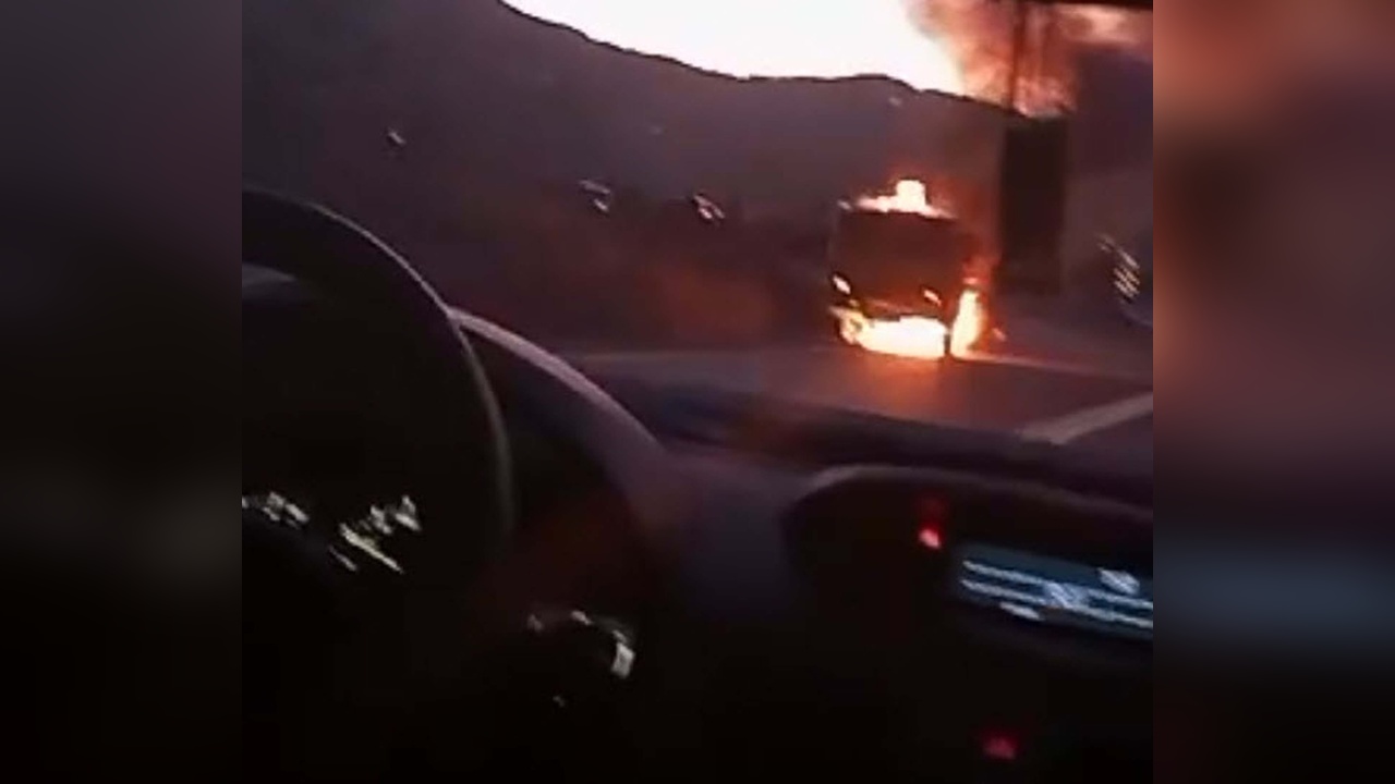Muğla'da Mazot Yüklü Tanker Yangını: Olay Yerinde Büyük Panik