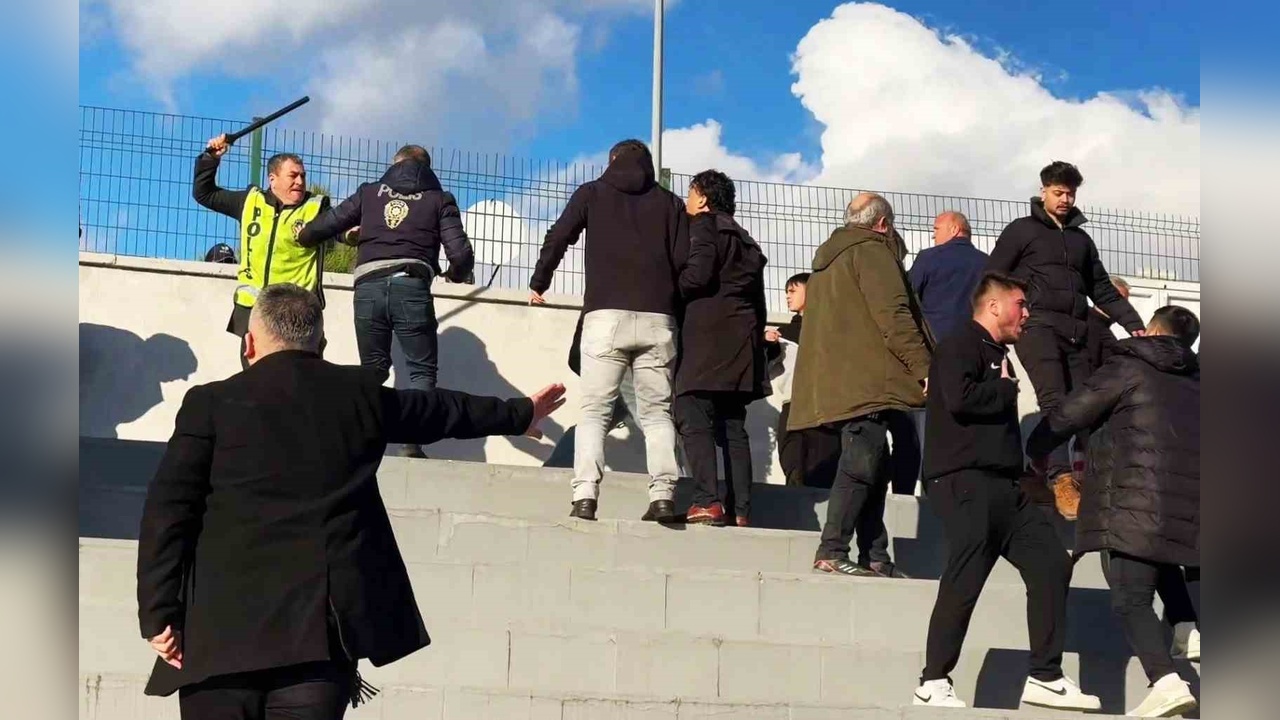 Bölgesel Amatör Lig Maçında Gergin Anlar Yaşandı