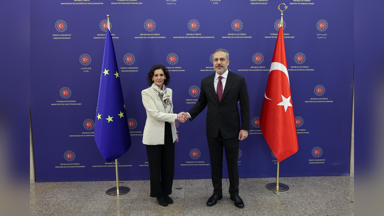 Bakan Fidan, Avrupa Birliği Komisyonu Üyesi Lahbib ile Görüştü