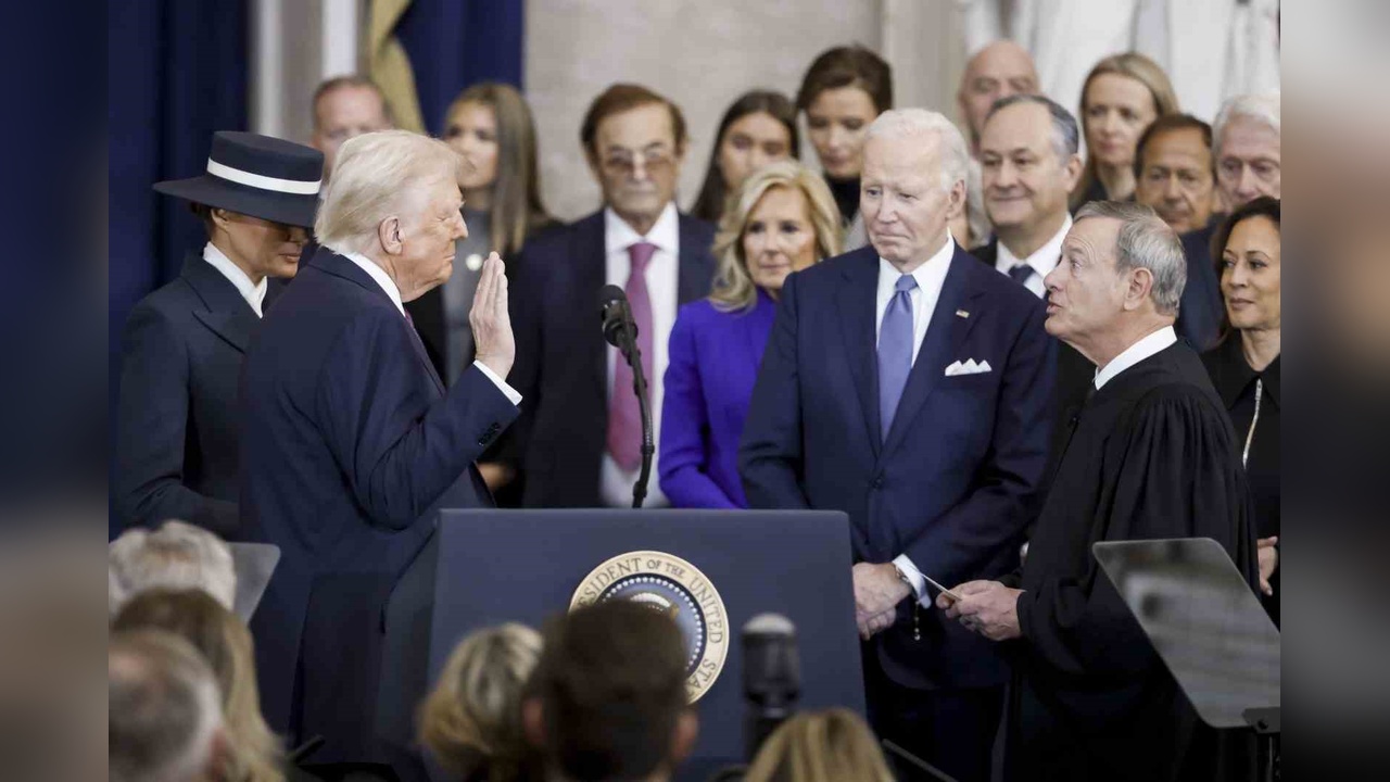 Trump, Beyaz Saray'a Dönüş Yaptı