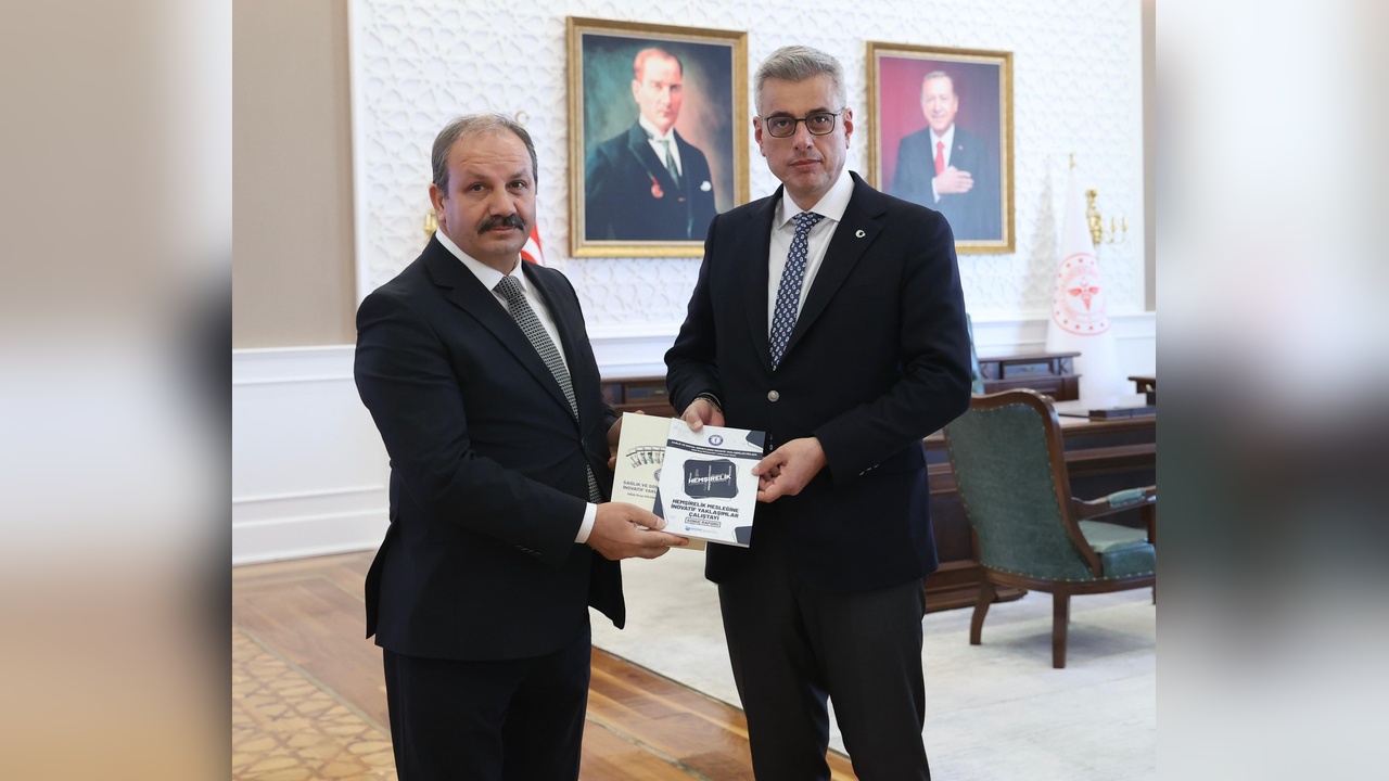 Sağlık-Sen Başkanı Doğan, Bakan Memişoğlu ile Görüştü