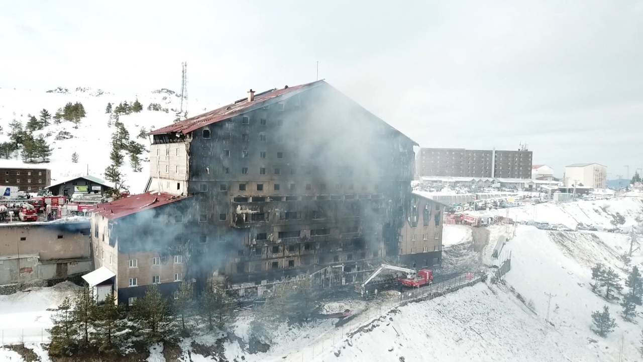 Bolu Kartalkaya'daki Otel Yangınında Can Kaybı ve Yaralı Sayısı Artıyor