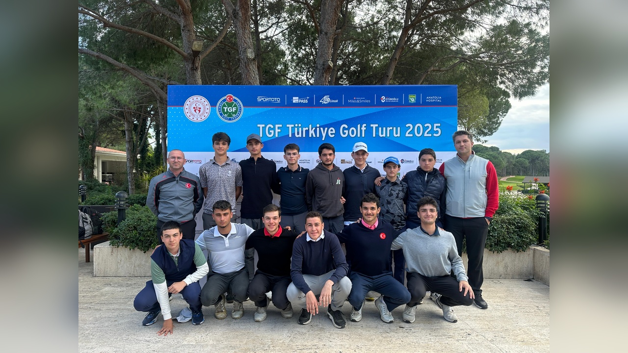 2025 Türkiye Golf Turu'nda Yarışacak Sporcular Açıklandı