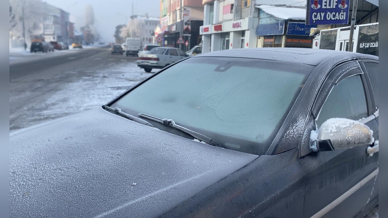 Ardahan'da Sıcaklık Rekoru: Eksi 23,3 Derece