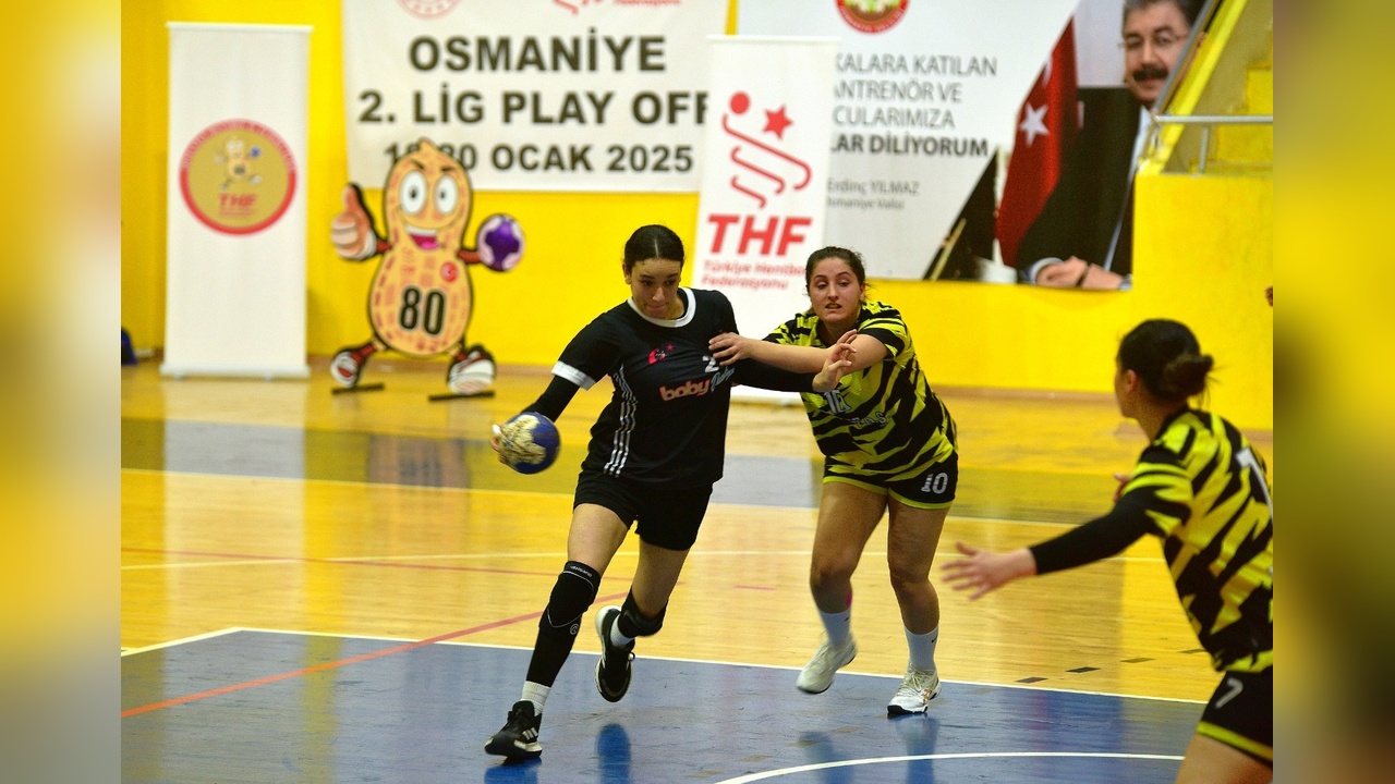 Hentbol Kadınlar 2'nci Lig Play-Off Müsabakaları Sona Erdi