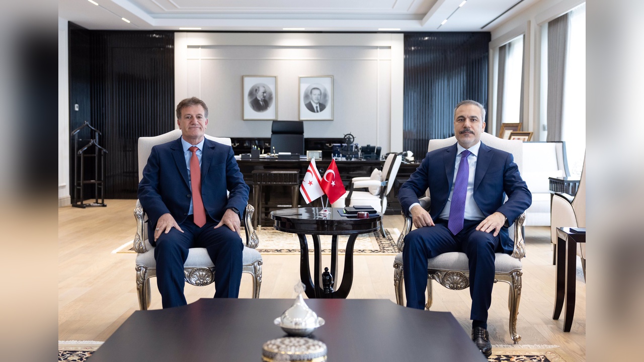 Bakan Fidan, KKTC'li Mevkidaşıyla İşbirliği Görüşmesi Yaptı