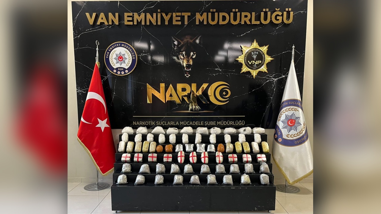 Van'da Uyuşturucu Operasyonu: 41 Kilo 700 Gram Ele Geçirildi