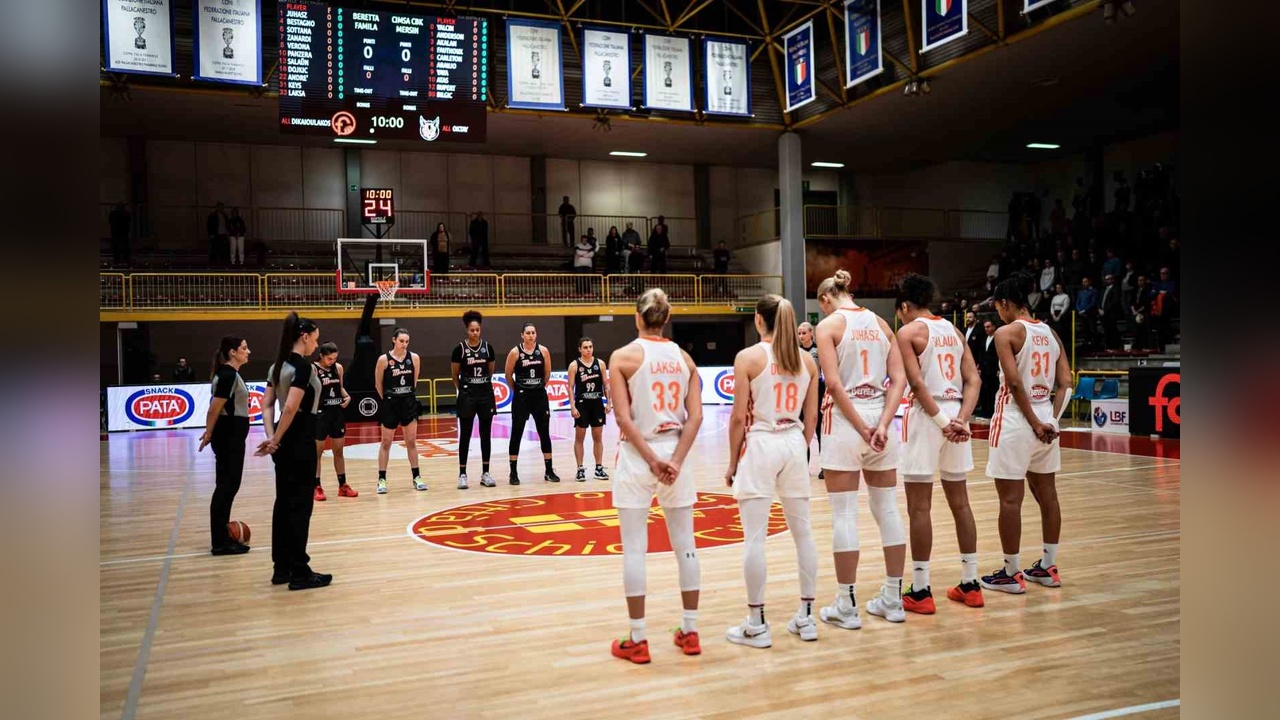 Famila Schio, ÇBK Mersin'i Farklı Geçti