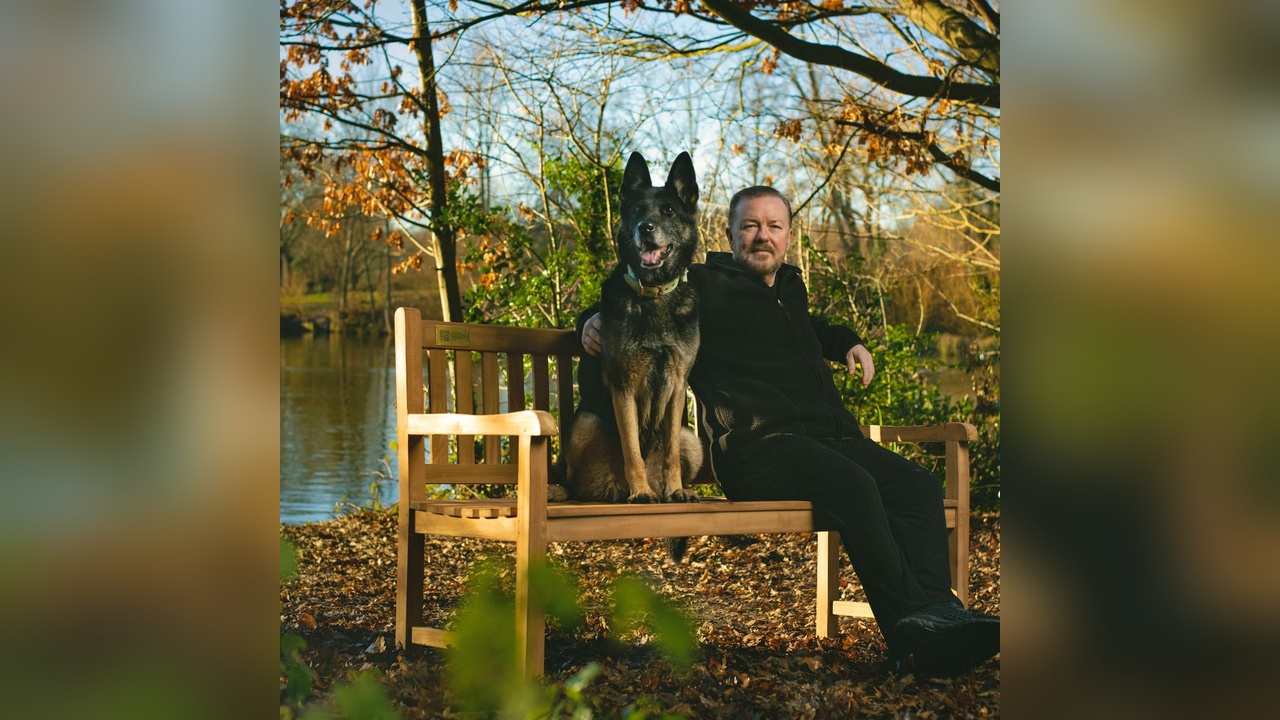 Ricky Gervais'in 'After Life' Dizisindeki Köpeği Hayatını Kaybetti
