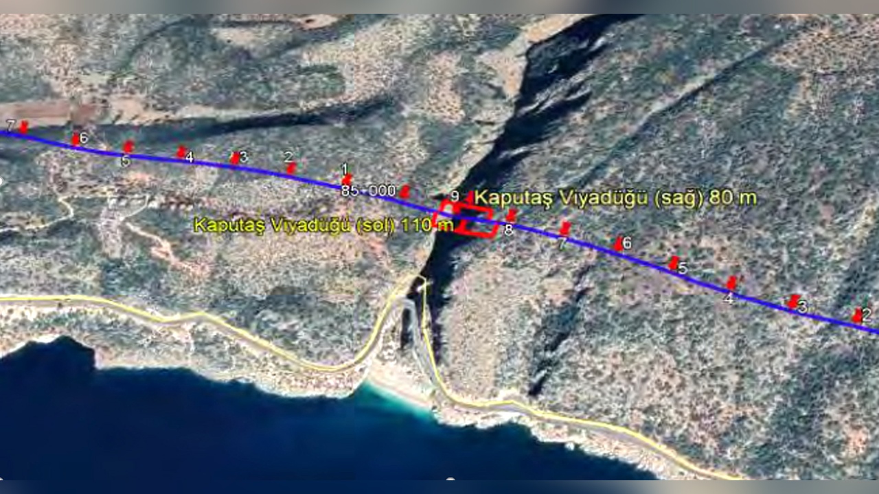 Finike-Kalkan Bölünmüş Yol Projesi İçin ÇED Onayı Alındı