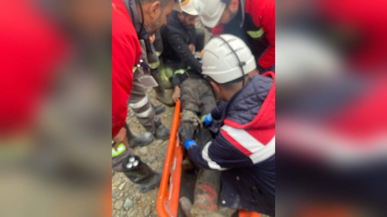 Maden Ocağında Taş Düşmesi: Bir İşçi Yaralandı