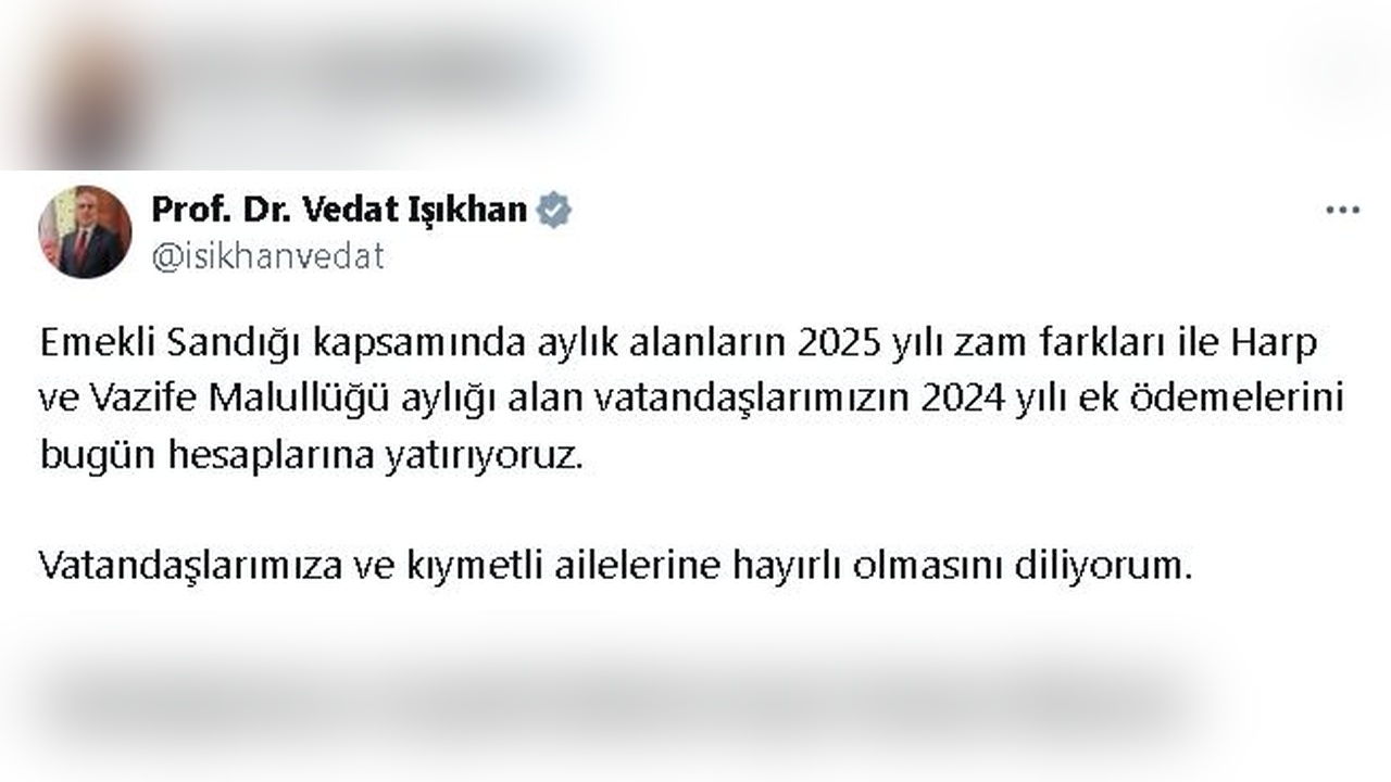 Emeklilere Fark Ödemeleri Bugün Hesaplara Geçiyor
