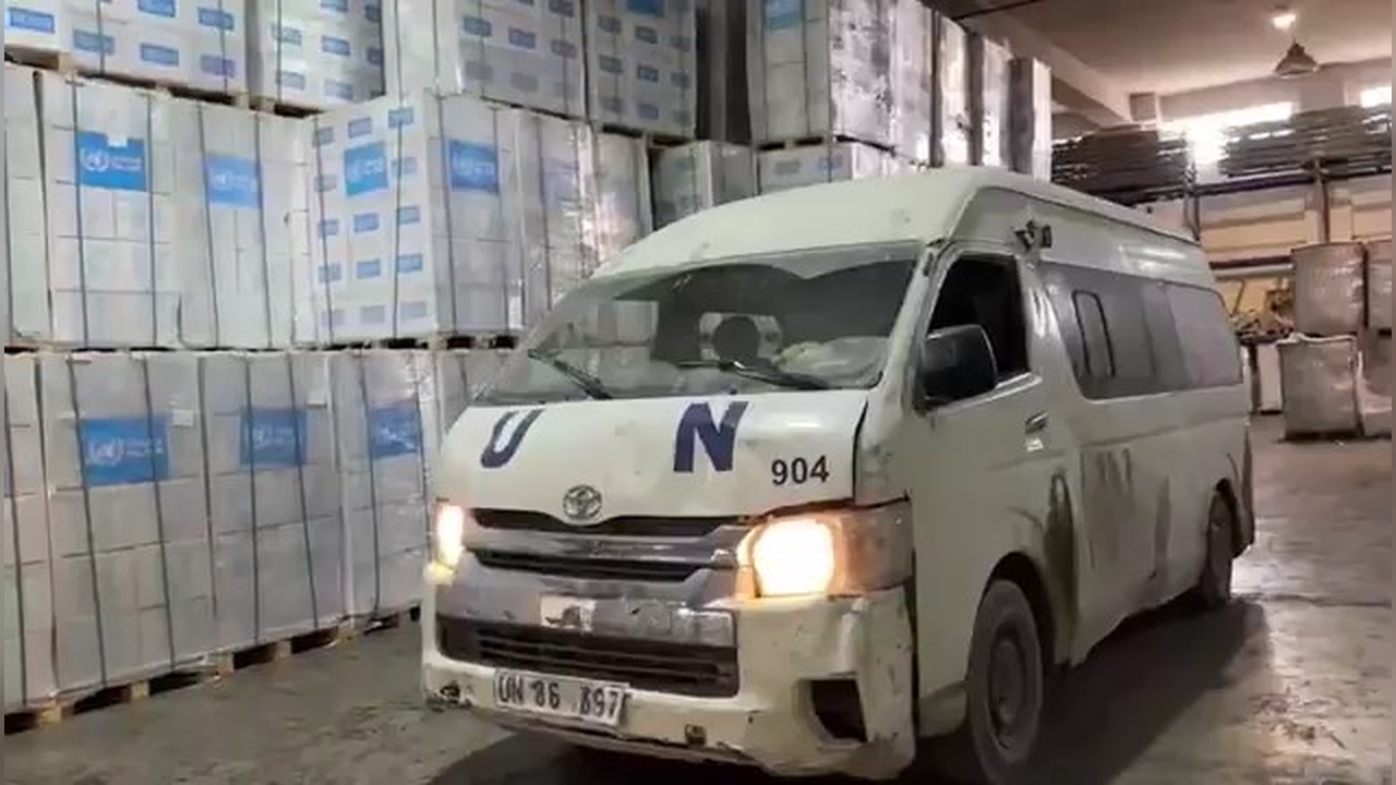 UNRWA'dan Gazze Yardımlarıyla İlgili Görüntüler Paylaşıldı