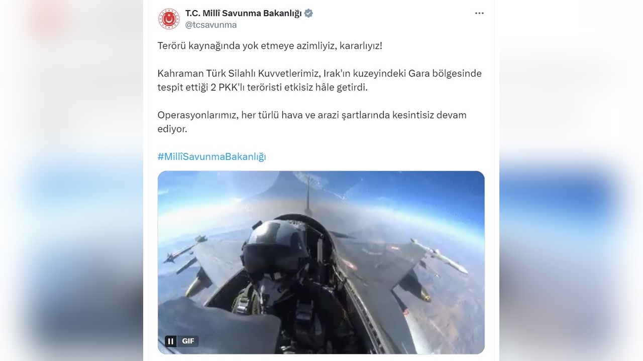 İki Terörist Etkisiz Hale Getirildi