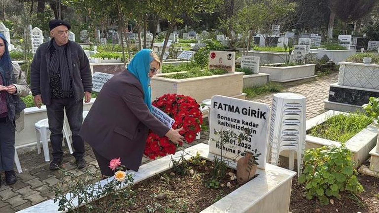 Fatma Girik, Mezarı Başında Anılarak Yad Edildi