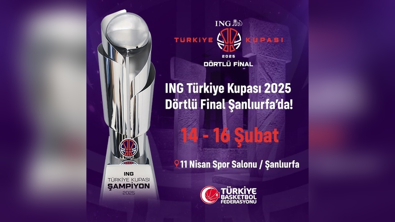Türkiye Kupası Dörtlü Finali Şanlıurfa'da Gerçekleşecek