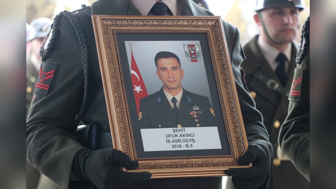 Şehit Astsubay İçin Tören Düzenlendi