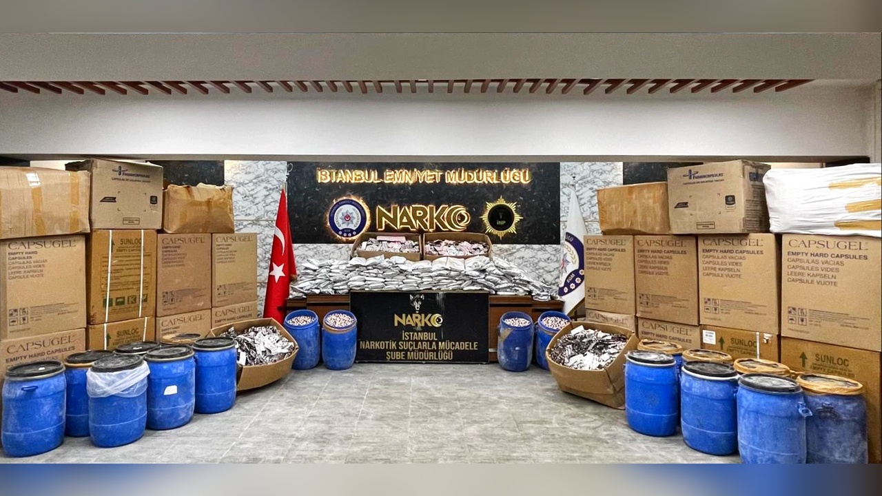Bayrampaşa'da Uyuşturucu Operasyonu: 4.5 Milyon Hap Ele Geçirildi