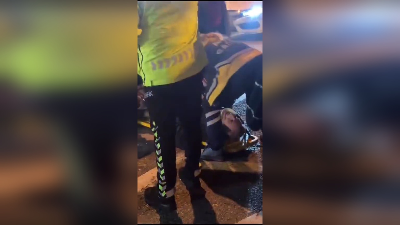Bakırköy'de Otomobil Çarpması Sonucu Bir Kişi Yaralandı