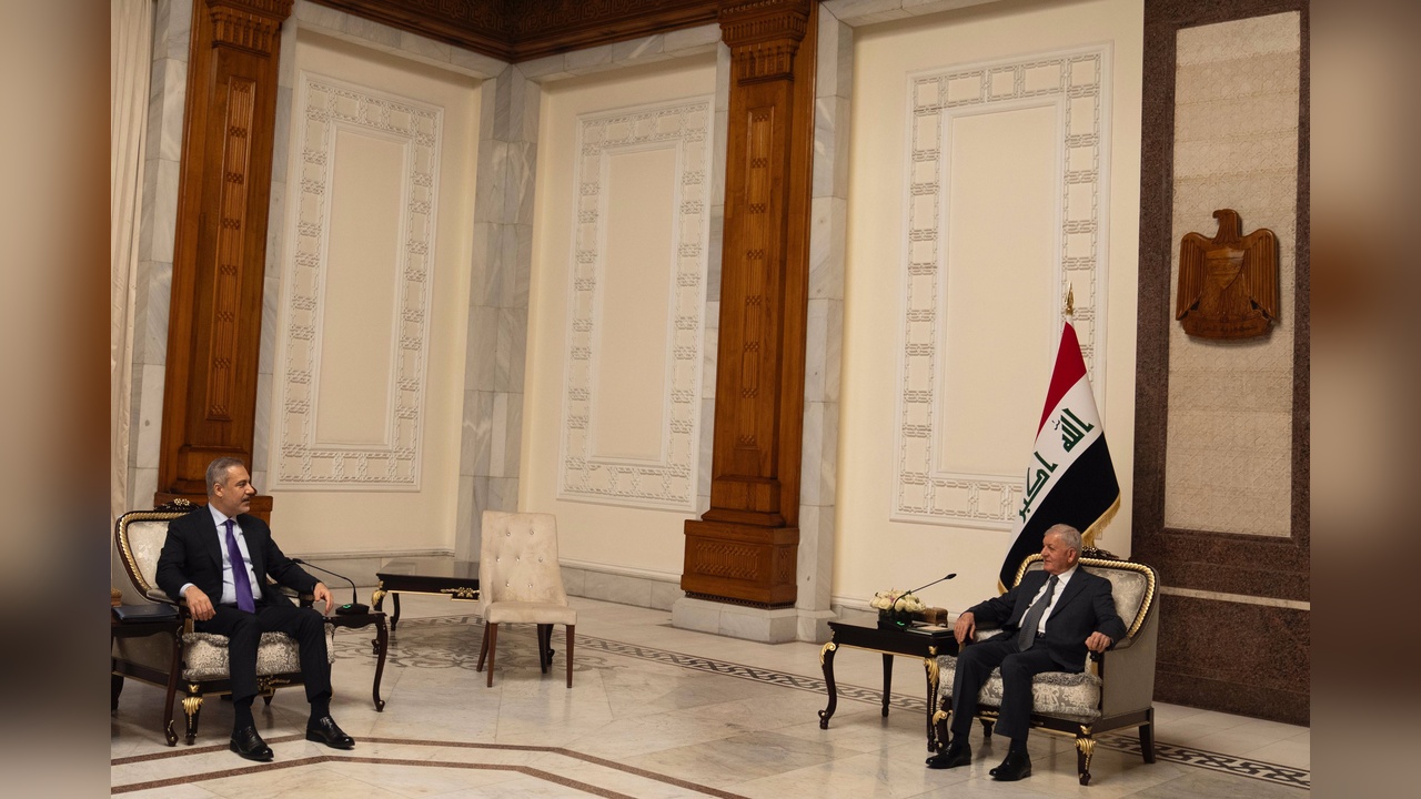 Bakan Fidan, Irak'ta Resmi Temaslarda Bulundu