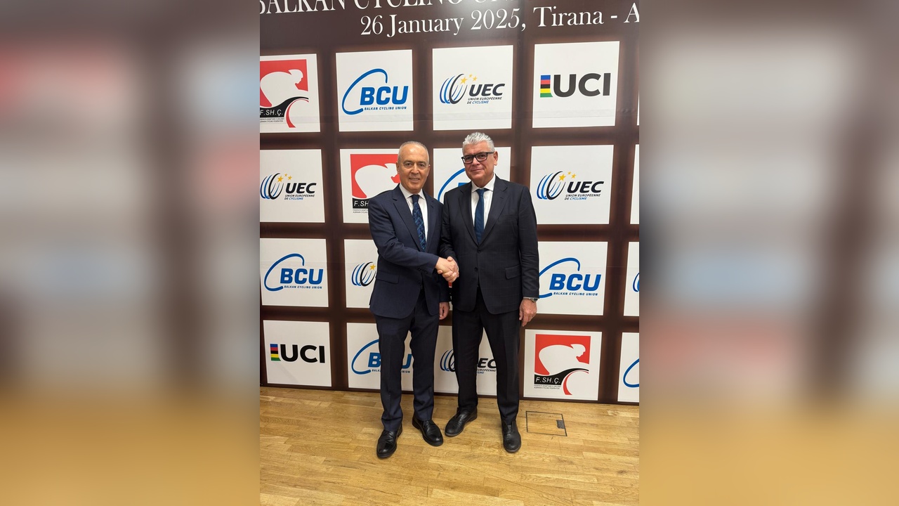 Müftüoğlu, Balkan Bisiklet Birliği Başkanlığı'na Yeniden Seçildi