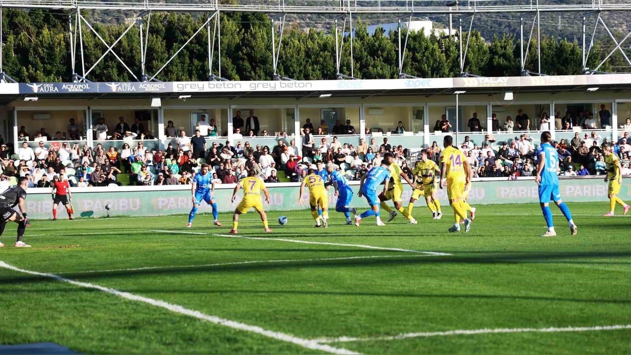 Eyüpspor, Bodrum FK'yi Mağlup Etti