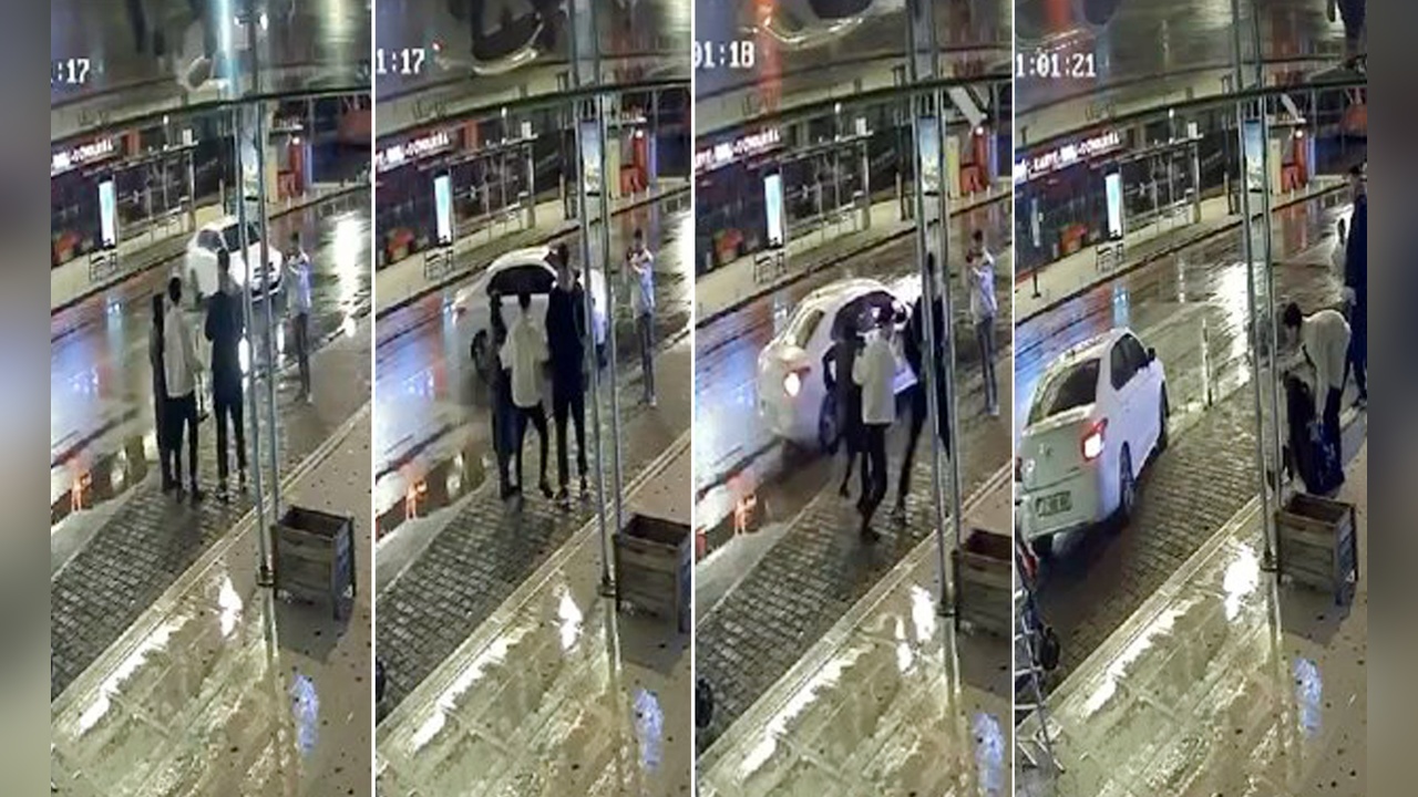 Hızla gelen tehlike: Refleksleri sayesinde eşi kurtuldu