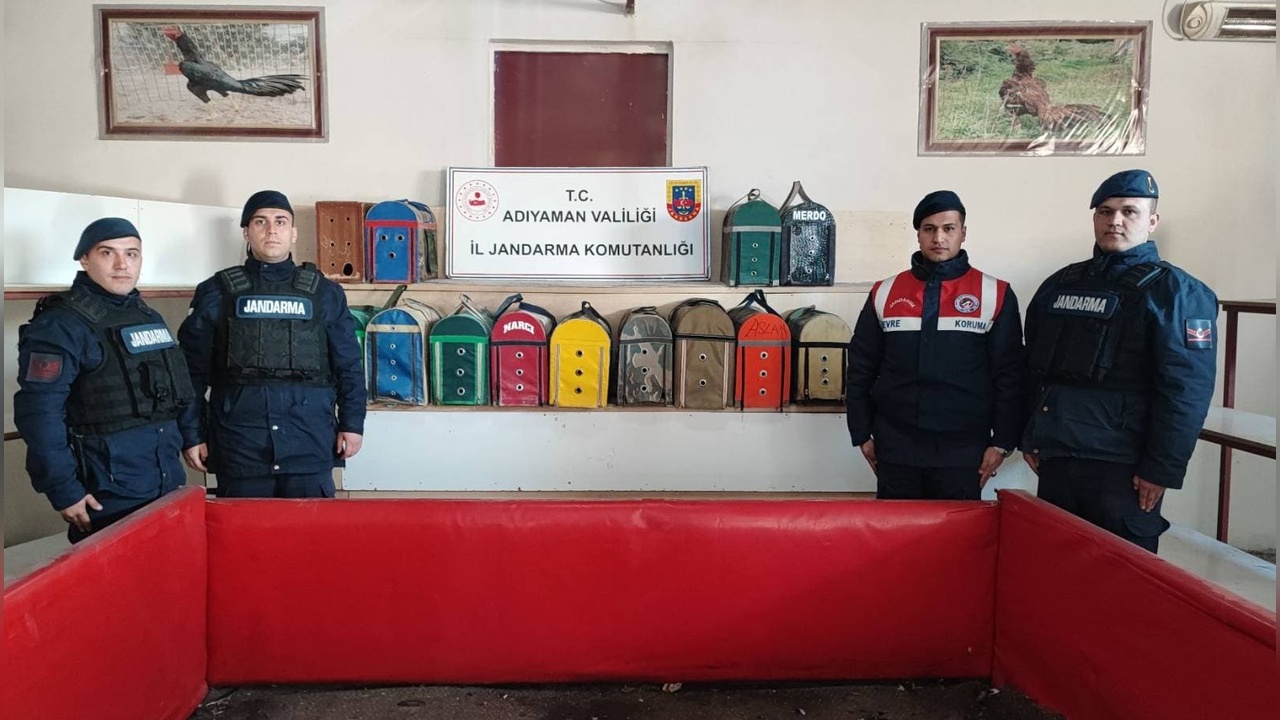 Adıyaman'da Horoz Dövüşü Operasyonu: 8 Kişi Gözaltında