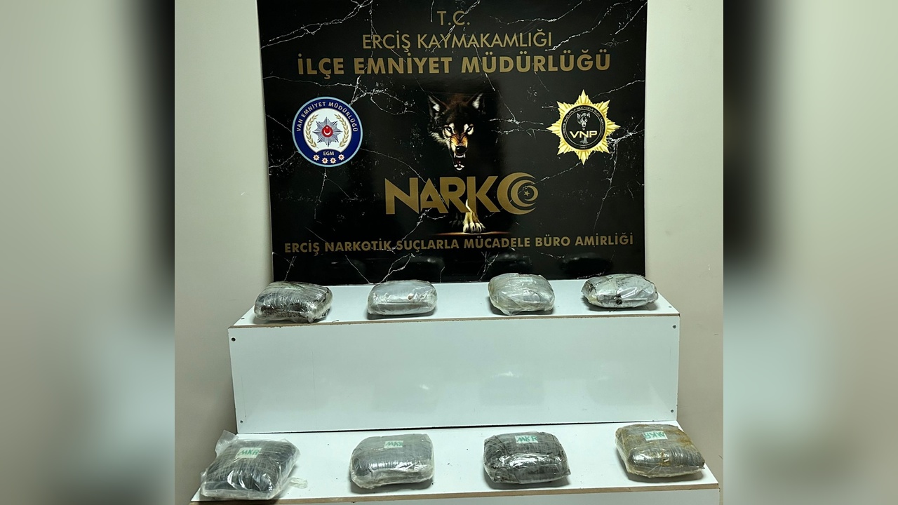 Van'da Uyuşturucu Operasyonu: 55 Kilo Ele Geçirildi