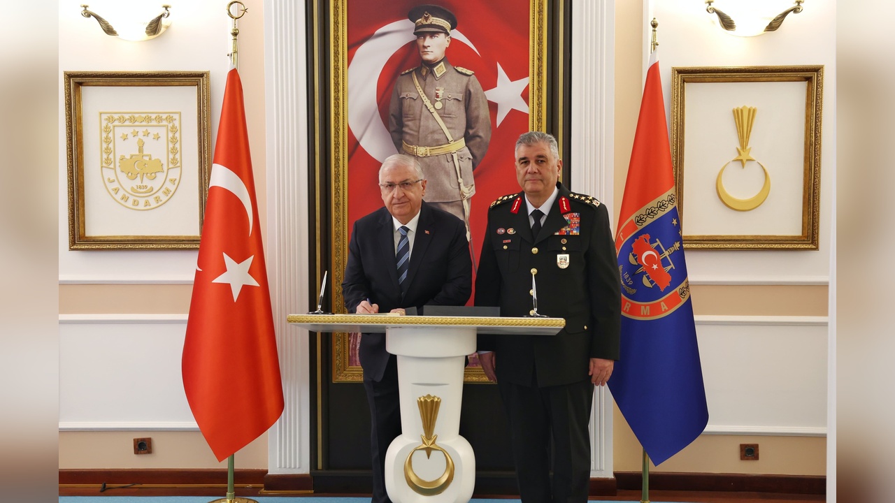 Bakan Güler'den Jandarma Genel Komutanı'na Ziyaret