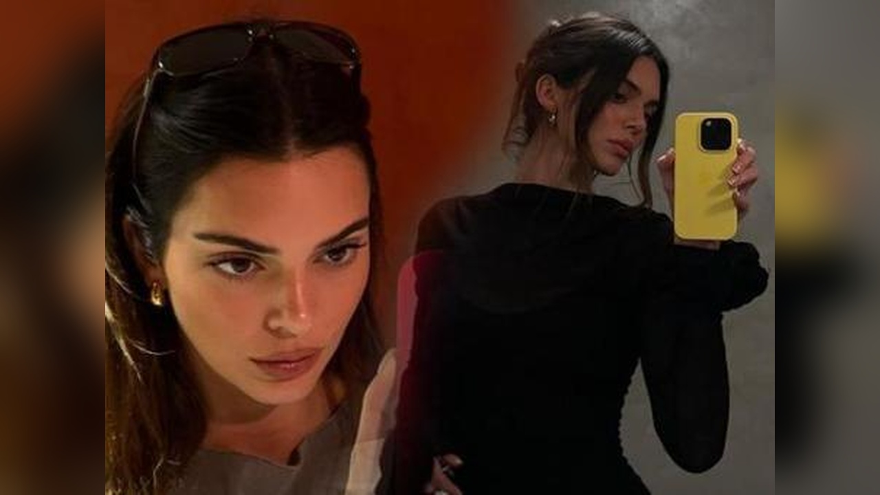 Kendall Jenner, Paris Moda Haftası'nda dikkatleri üzerine çekti