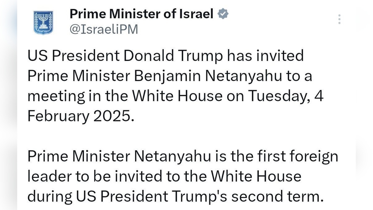 Trump, Netanyahu'yu Beyaz Saray'a Davet Etti
