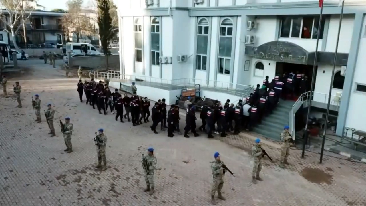 Suç Örgütlerine Yönelik Operasyon: 50 Kişi Tutuklandı