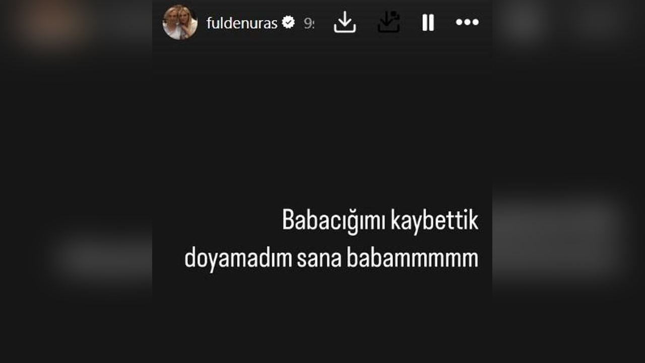 Fulden Uras, Babasını Kaybetti