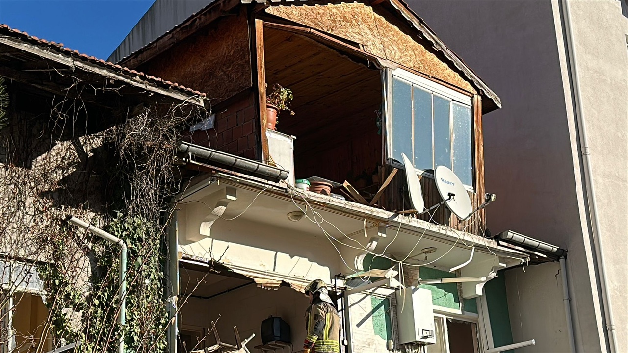 Ankara'da Doğal Gaz Patlaması: Bir Kişi Yaralandı