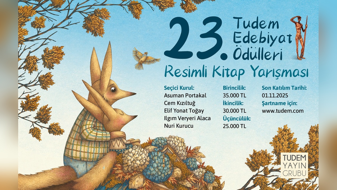Tudem Edebiyat Ödülleri İçin Son Başvuru Tarihi Yaklaşıyor